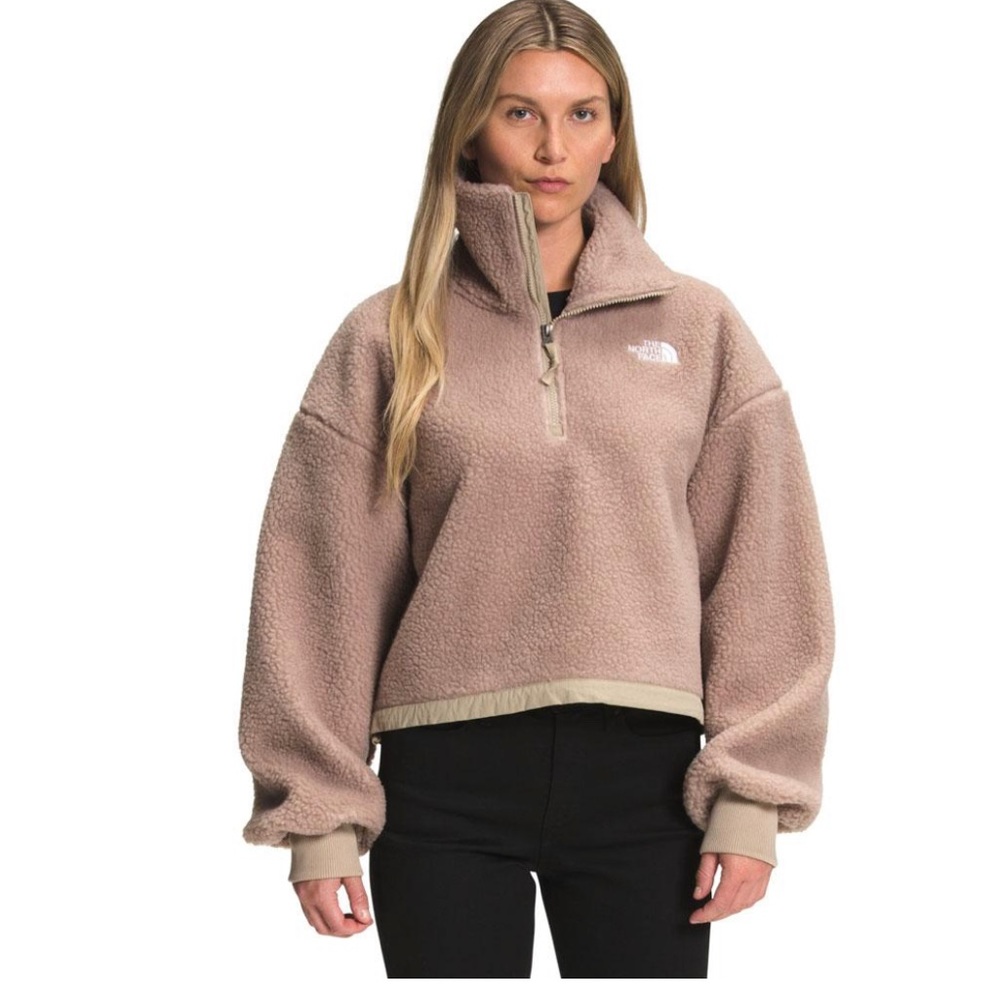 The North Face Platte Sherpa 1/4 Zip Pullover